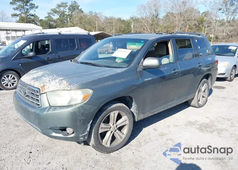 2008 Toyota Highlander Sport из США, поврежденный, VIN JTEDS43A982050446